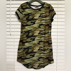 Bobbie Brooks Green Camo dress M